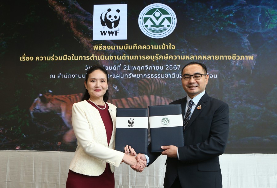 WWF ผนึกกำลัง สผ. เดินหน้าภารกิจใหญ่ อนุรักษ์ความหลากหลายทางชีวภาพ