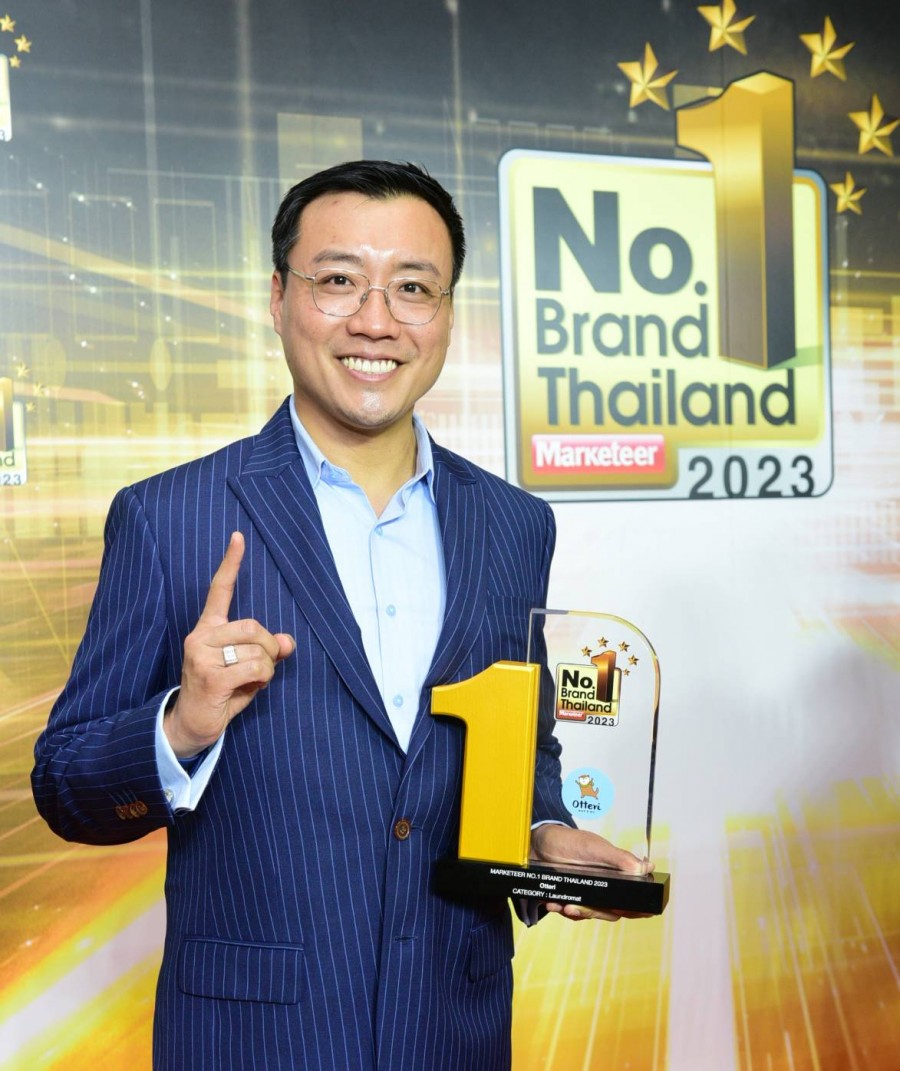 Otteri wash & dry คว้ารางวัล Marketeer NO.1 Thailand Brand เป็นปีแรก