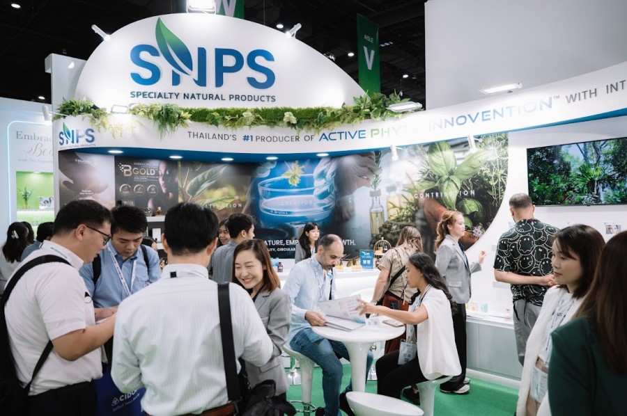 SNPS จัดแสดงสินค้าในงาน in-cosmetics Asia 2024 โชว์นวัตกรรมสารสกัดจากสมุนไพรไทยมาตรฐานแบบครบวงจร