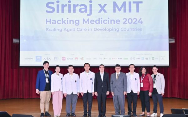 3 ชาวไทย คว้า “Golden Ticket” สู่ MIT Grand Hack 2025 ที่สหรัฐอเมริกา จากการแข่งขัน Siriraj x MIT Hackathon เวทีระดมไอเดียนวัตกรรมครั้งสำคัญของไทย ปิดฉากความสำเร็จด้วยโซลูชันสุดล้ำเพื่อการดูแลผู้สูงอายุในประเทศกำลังพัฒนา