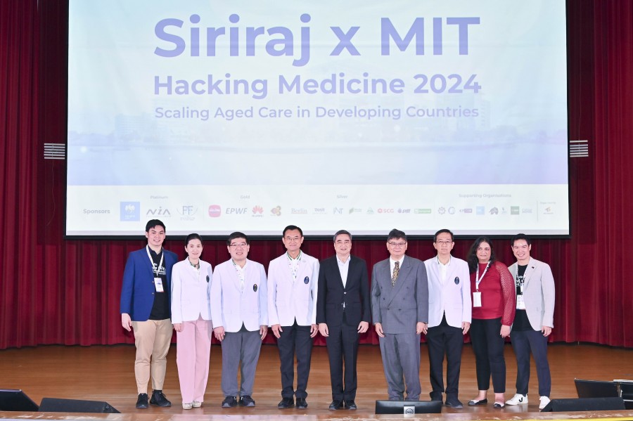 3 ชาวไทย คว้า “Golden Ticket” สู่ MIT Grand Hack 2025 ที่สหรัฐอเมริกา จากการแข่งขัน Siriraj x MIT Hackathon เวทีระดมไอเดียนวัตกรรมครั้งสำคัญของไทย ปิดฉากความสำเร็จด้วยโซลูชันสุดล้ำเพื่อการดูแลผู้สูงอายุในประเทศกำลังพัฒนา