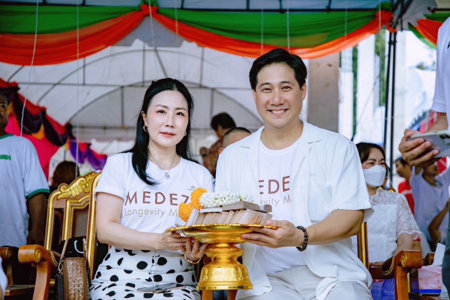 “MEDEZE” ร่วมสืบสานพุทธศาสนา จัดพิธี “เททองหล่อพระประธาน” ประจำปี 2568 ณ วัดกัลยาณีทรงธรรม