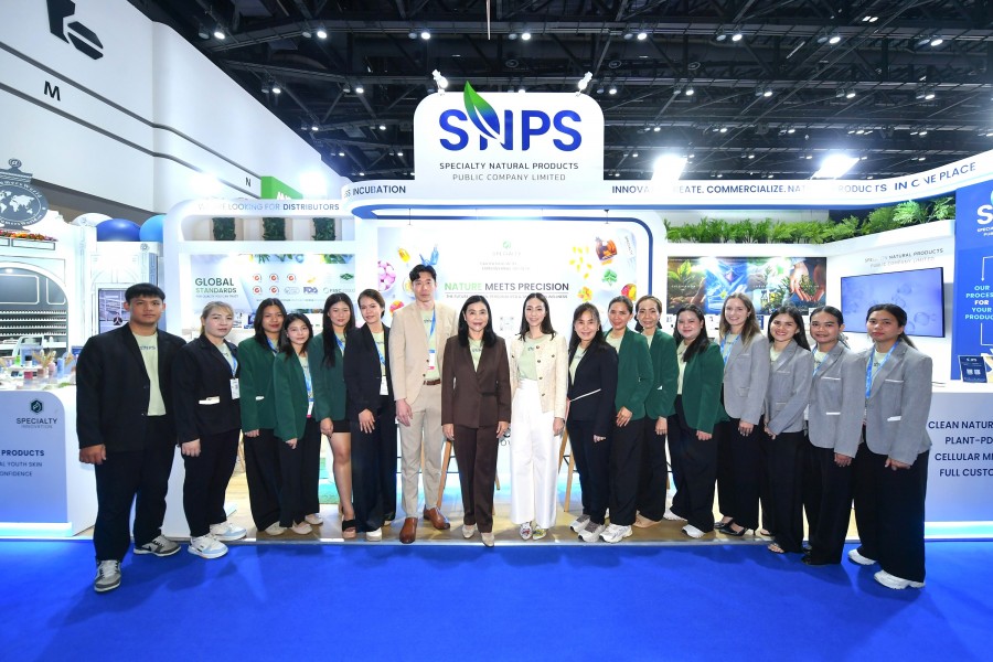 SNPS จัดแสดงสินค้าในงาน Cosmoprof CBE ASEAN BANGKOK 2025 ตอกย้ำศักยภาพผู้นำด้านนวัตกรรมความงามจากสมุนไพรธรรมชาติ