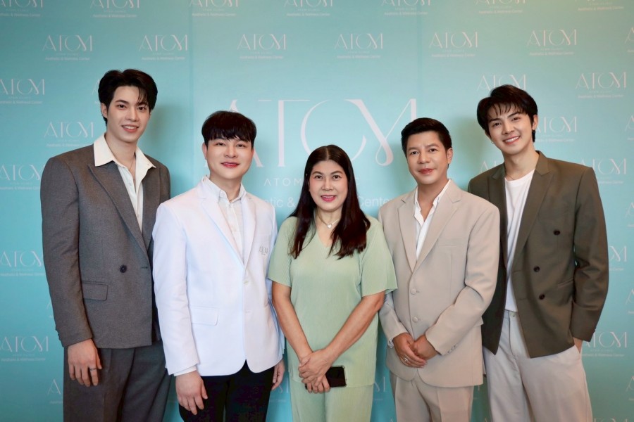 Atom Clinic ฉลองครบรอบ 14 ปี พร้อมเปิดตัวภาพลักษณ์ใหม่ “Atom Clinic 14th Anniversary & Brand Refresh Launch”