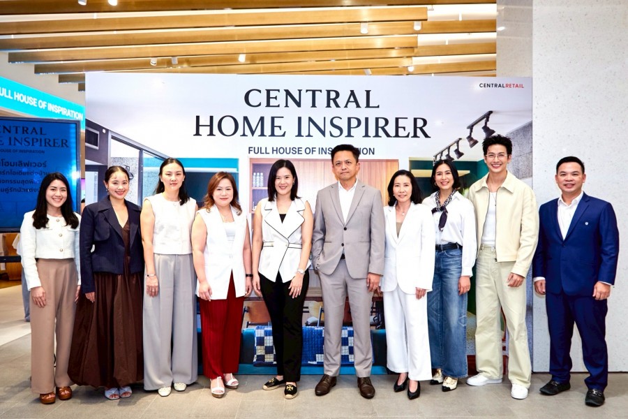 ห้างเซ็นทรัล ในเครือเซ็นทรัล รีเทล คัมแบคแคมเปญเพื่อคนรักบ้านแห่งปี “CENTRAL HOME INSPIRER” ในคอนเซ็ปต์สุดอบอุ่น ‘Full House of Inspiration เติมเต็มความสุข ให้ทุกบ้าน’ พร้อมแท็กทีมคนดังสายรักบ้านนำทีมโดยคู่รัก ‘ดีเจพุฒิ – พุฒิชัย และจุ๋ย – วรัทยา’ ร่วมอินสไปร์ ครีเอทไอเดีย พร้อมอัปเดตไอเทมแต่งบ้านก่อนใคร!