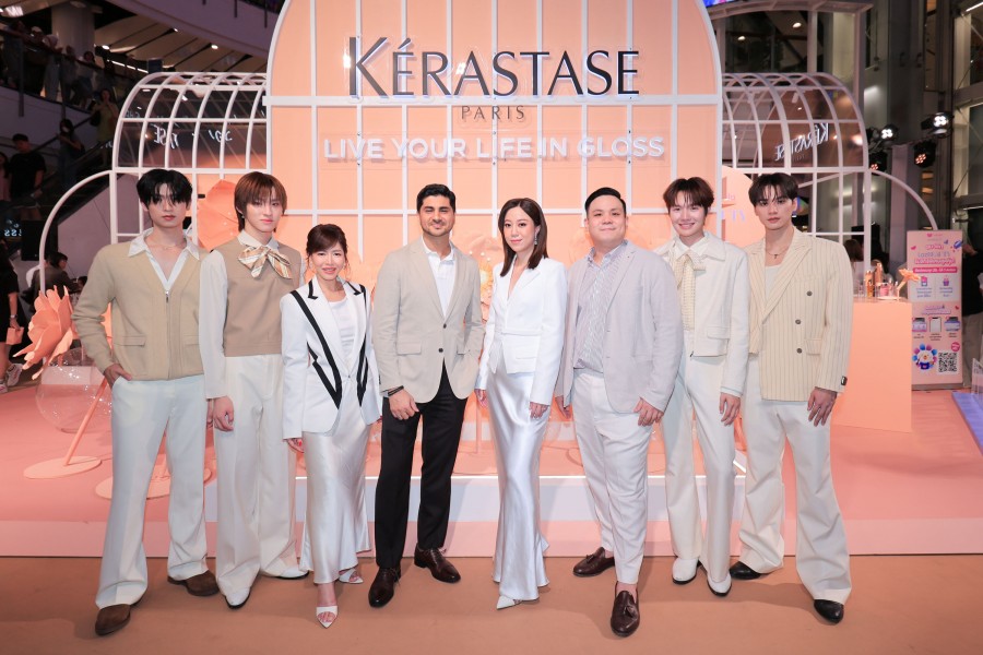 เก่ง–น้ำปิง–โทมัส–ก้อง นำทีมสร้างปรากฏการณ์ผมหอมระดับโอตกูตูร์ ร่วมเปิดตัว Kérastase Gloss Absolu สุดยิ่งใหญ่ เพื่อผมสวยเปล่งประกายสไตล์ปารีเซียง