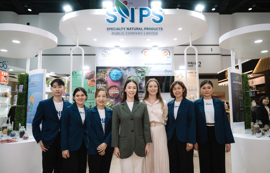 “SNPS” โชว์ศักยภาพสมุนไพรไทยสู่เวทีโลก ในงาน Food Ingredients Asia 2025