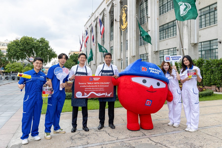 “นิปปอนเพนต์” ผนึกกำลัง “กทม.” เดินหน้าพันธกิจ CSR ร่วมสร้างเมืองปลอดภัยต่อคนเดินเท้า ผ่านโครงการ “ลากเส้นทางเดินปลอดภัย ‘Walk with Colours’ กับ นิปปอนเพนต์” นำร่องทาสีถนน 4 ชุมชน ก่อนขยายผลในอนาคต